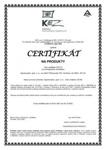 Certifikát 21-22 BIO CZ