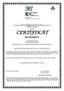Certifikát 20-21 BIO CZ